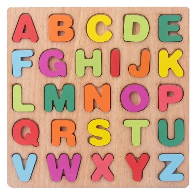 Puzzle en Bois - MontessoriToys™ - Alphabet - Bébé féérique