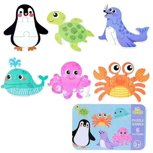 Puzzle Montessori - BabyPuzzle™ - Océan - Bébé féérique