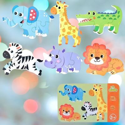 Puzzle Montessori - BabyPuzzle™ - Sauvage - Bébé féérique