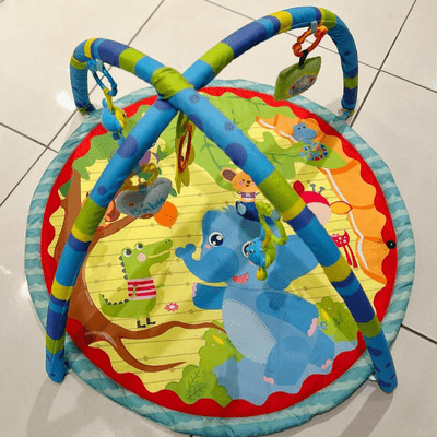 Tapis d'Éveil - BabyGymPlayMat™ - Éléphant - Bébé féérique