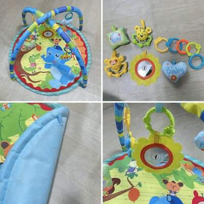 Tapis d'Éveil - BabyGymPlayMat™ - Éléphant - Bébé féérique