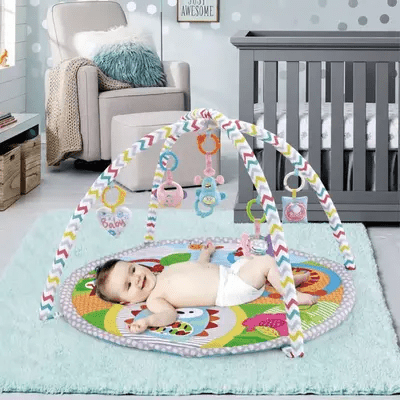 Tapis d'Éveil - BabyGymPlayMat™ - Hibou - Bébé féérique